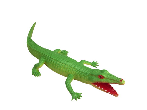 Squeaky 12" Plastic Gator