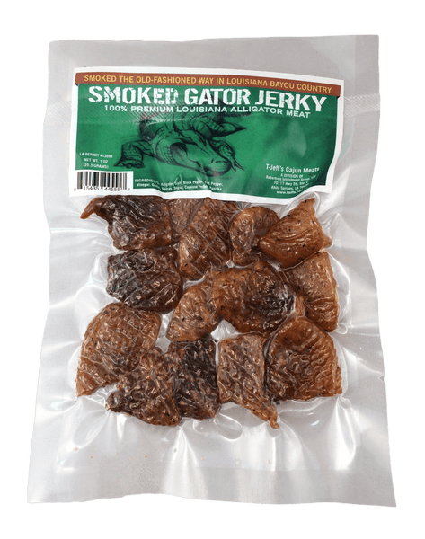 Smoked Gator Jerky