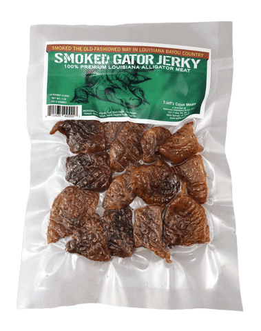 Smoked Gator Jerky