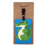 Cute Alligator Luggage Tag