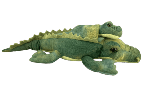 two alligators plush toy