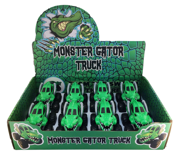 monster gator truck display