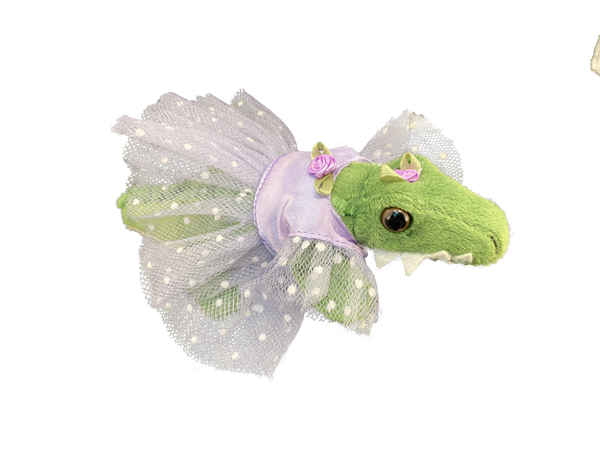 ballerina alligator plush