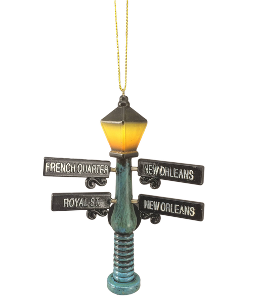 French Quarter Street Sign Ornament/Magnet - Assorted Colors