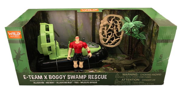 swamp alligator toy playset